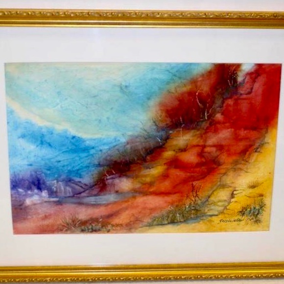 Gelseichter Original “High Meadow." Fine Art - Picture 1 of 5